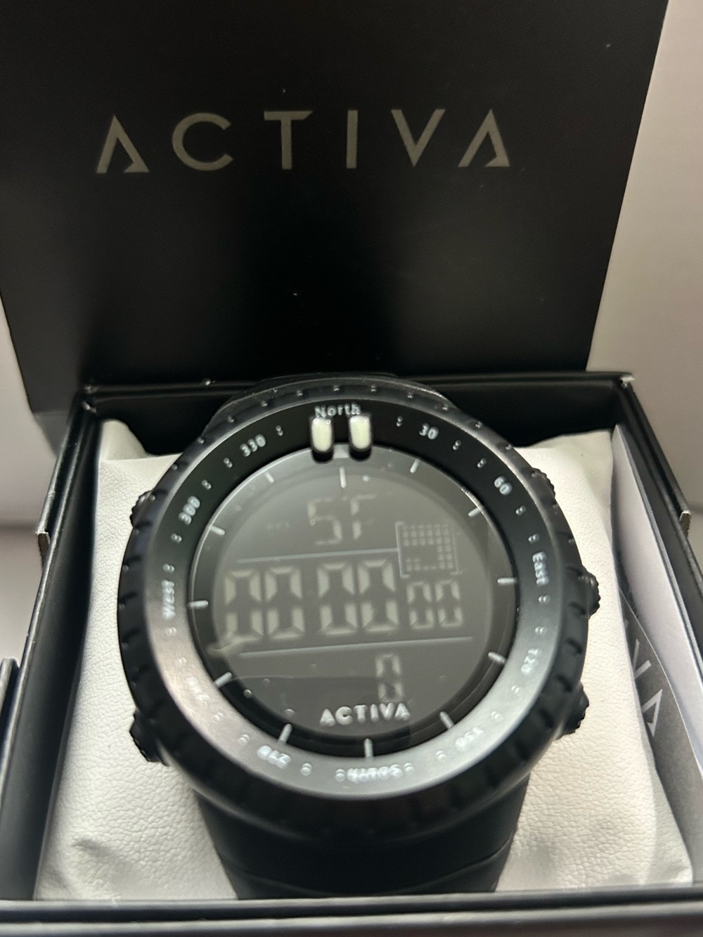 Activa Odyssey X Invicta Men's Digital Watch - 53mm. Black - Picture 1 of 7